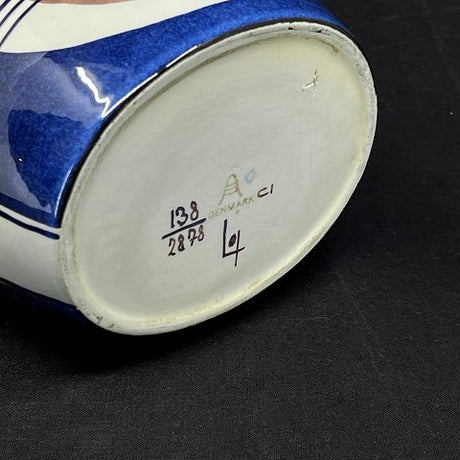 Oval Baca vase fra Aluminia