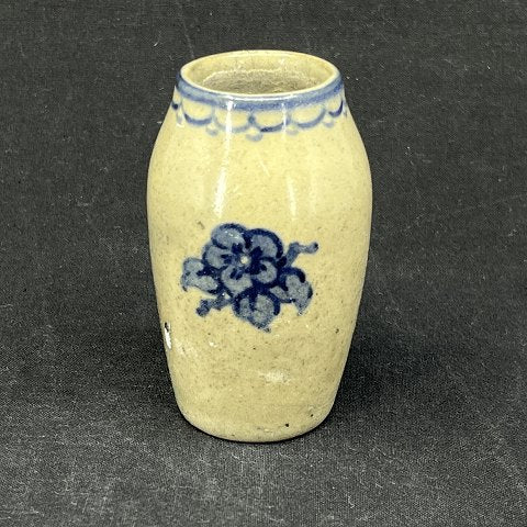 Unusual gray vase from L. Hjorth