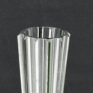 Høj vase med grønne bånd fra 1920'erne