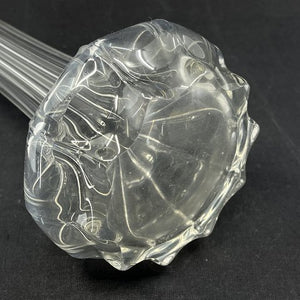 Tall vase with wide base