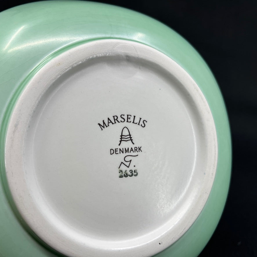 Marselis skål fra Aluminia, grøn