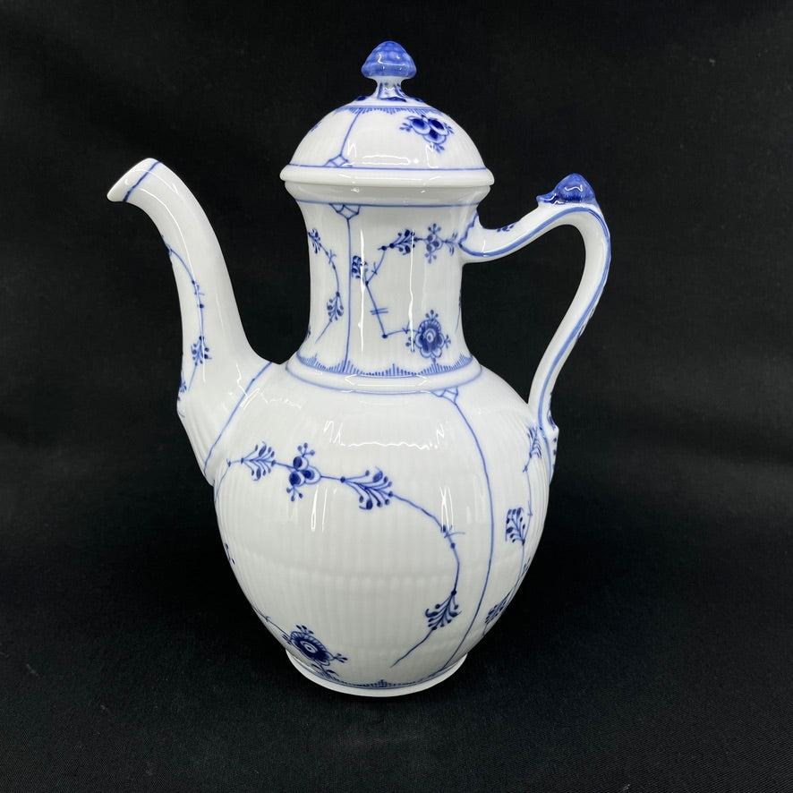 Musselmalet Riflet kaffekande, 1898-1923