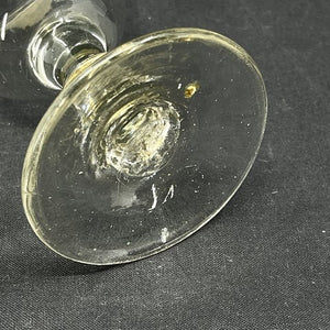 Charming antique wine glass