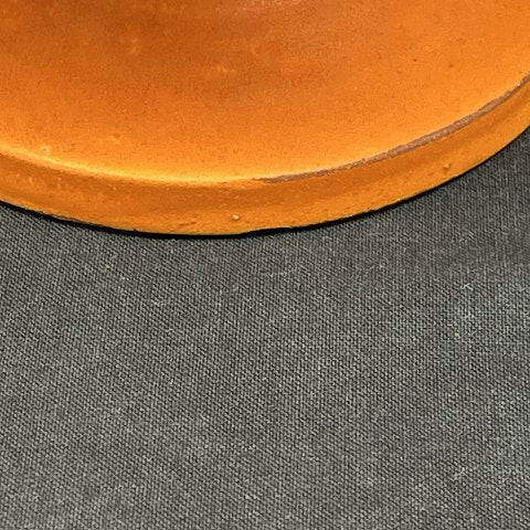 Orange trumpet vase from Kähler