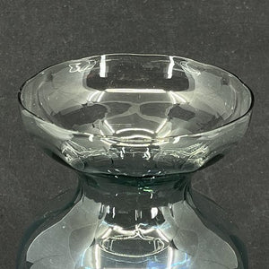 Nefritgrønt hyacintglas fra Holmegaard Glasværk