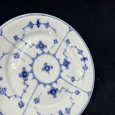 Extra flat Blue Fluted Plain cake plate