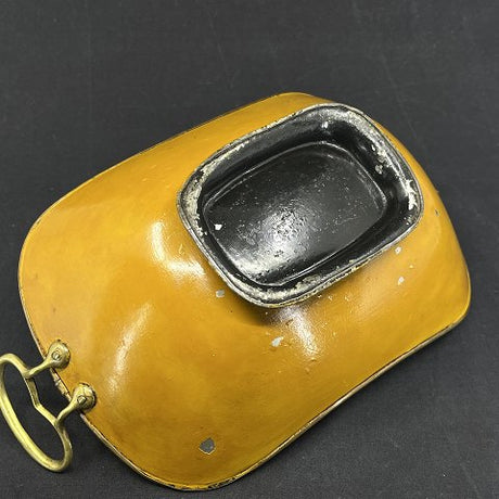 Yellow painted empire bread tray 1810-1820