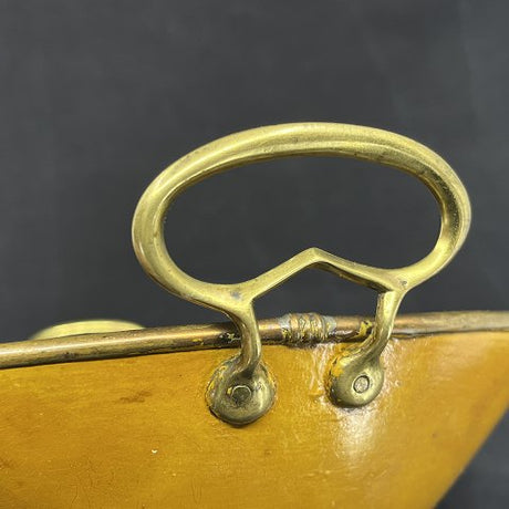 Yellow painted empire bread tray 1810-1820