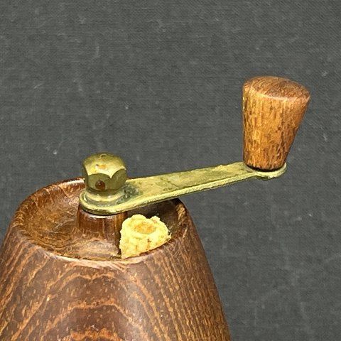 Tall pepper mill in teak