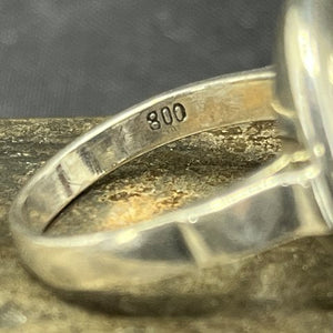Ring from the 1930s with heliotrope