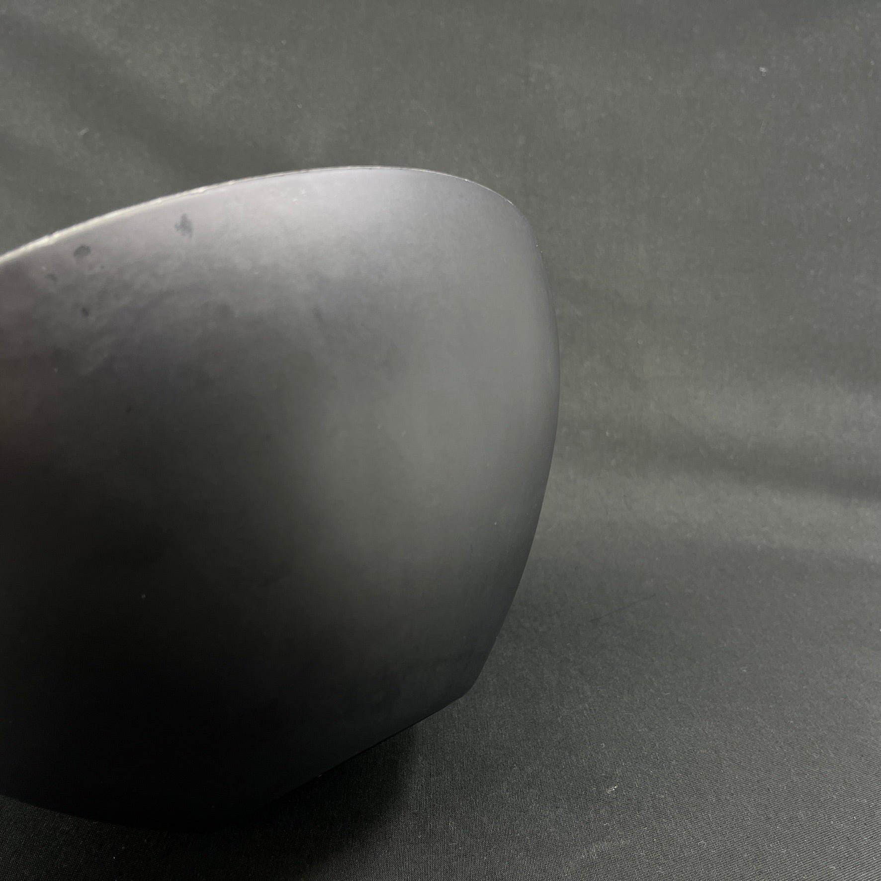Lyseblå Krenitskål fra 1950'erne, 25 cm.