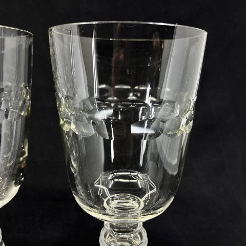 A pair of rare Holmegaard cups