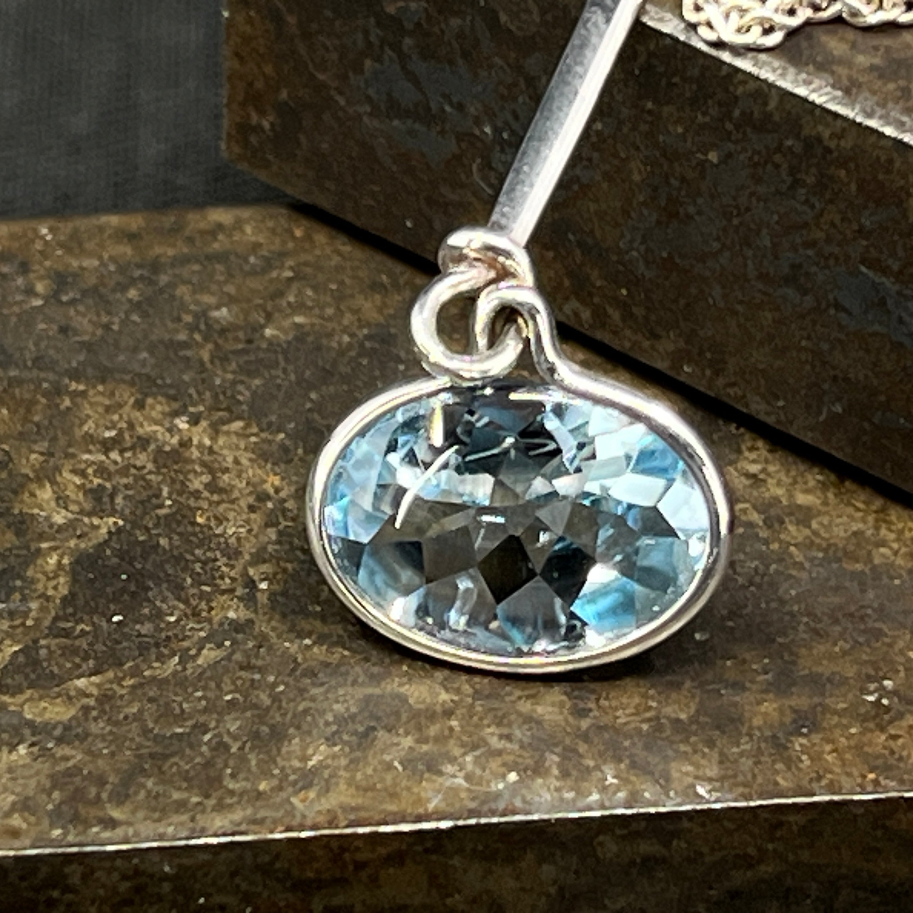 Georg Jensen Savannah necklace with topaz