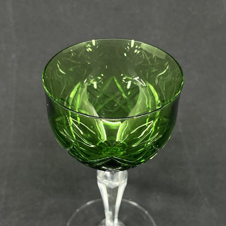 Frederik d. 8 green white wine glass