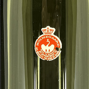 Oliven cylindervase, 36 cm.