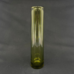 Oliven cylindervase, 30 cm.