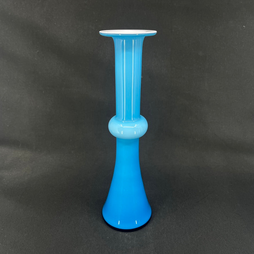 Blå Carnaby vase, 26 cm.
