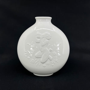 Blanc de Chine vase fra Royal Copenhagen - Pan og Syrinx