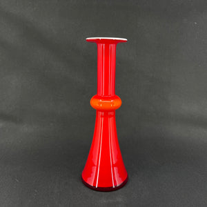 Red Carnaby vase, 21 cm.