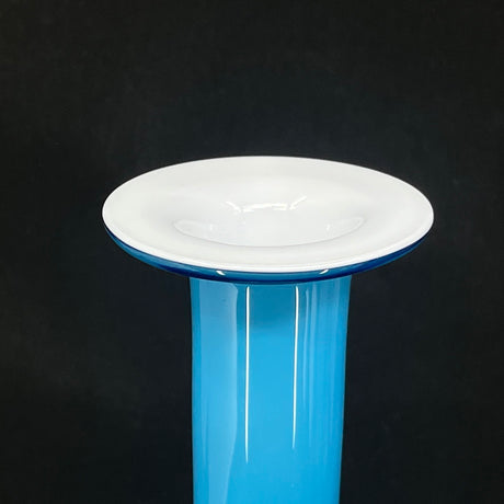 Blå Carnaby vase, 26 cm.