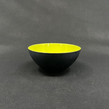 Limegrøn Krenitskål, 12,5 cm.