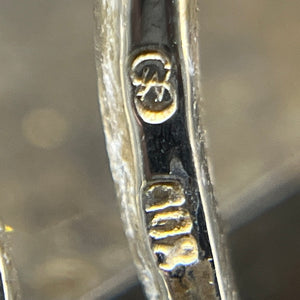 Broche fra 1920'erne med mozanitter