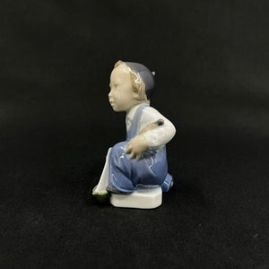 Boy with Ship – Figurine from Royal Copenhagen