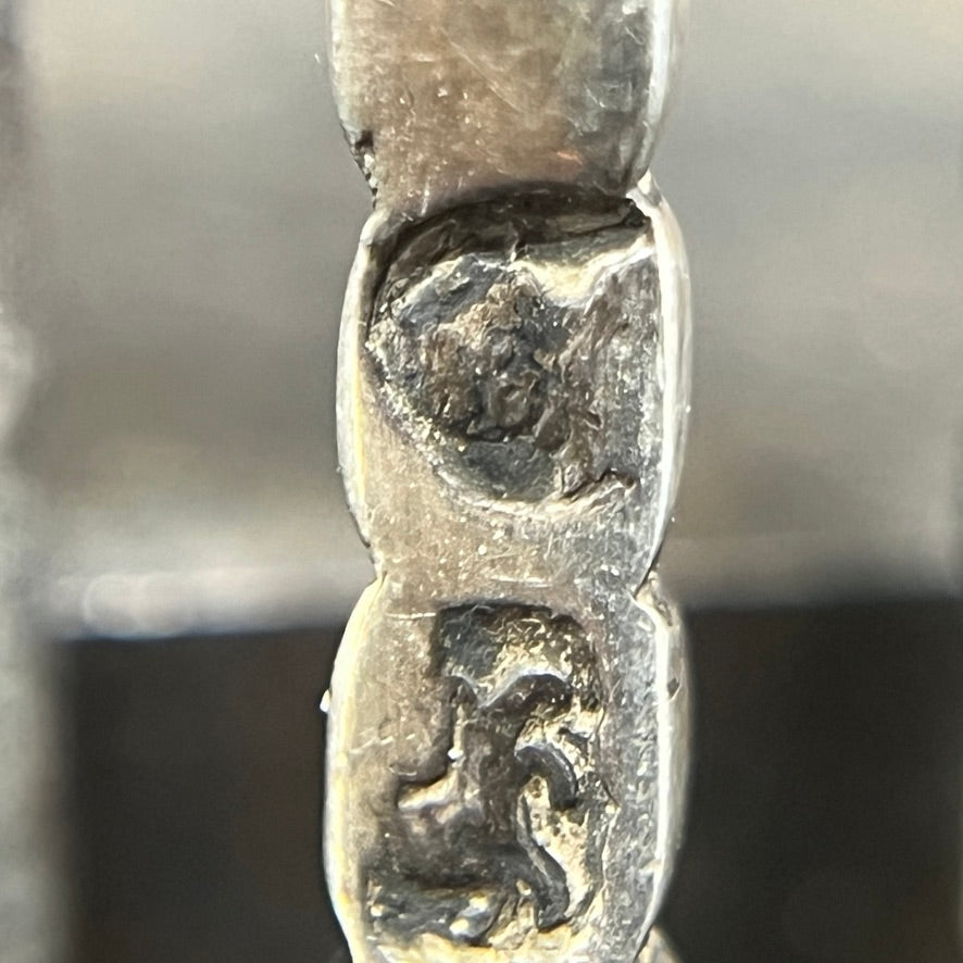 Et par spænder i sølv fra 1700 tallet
