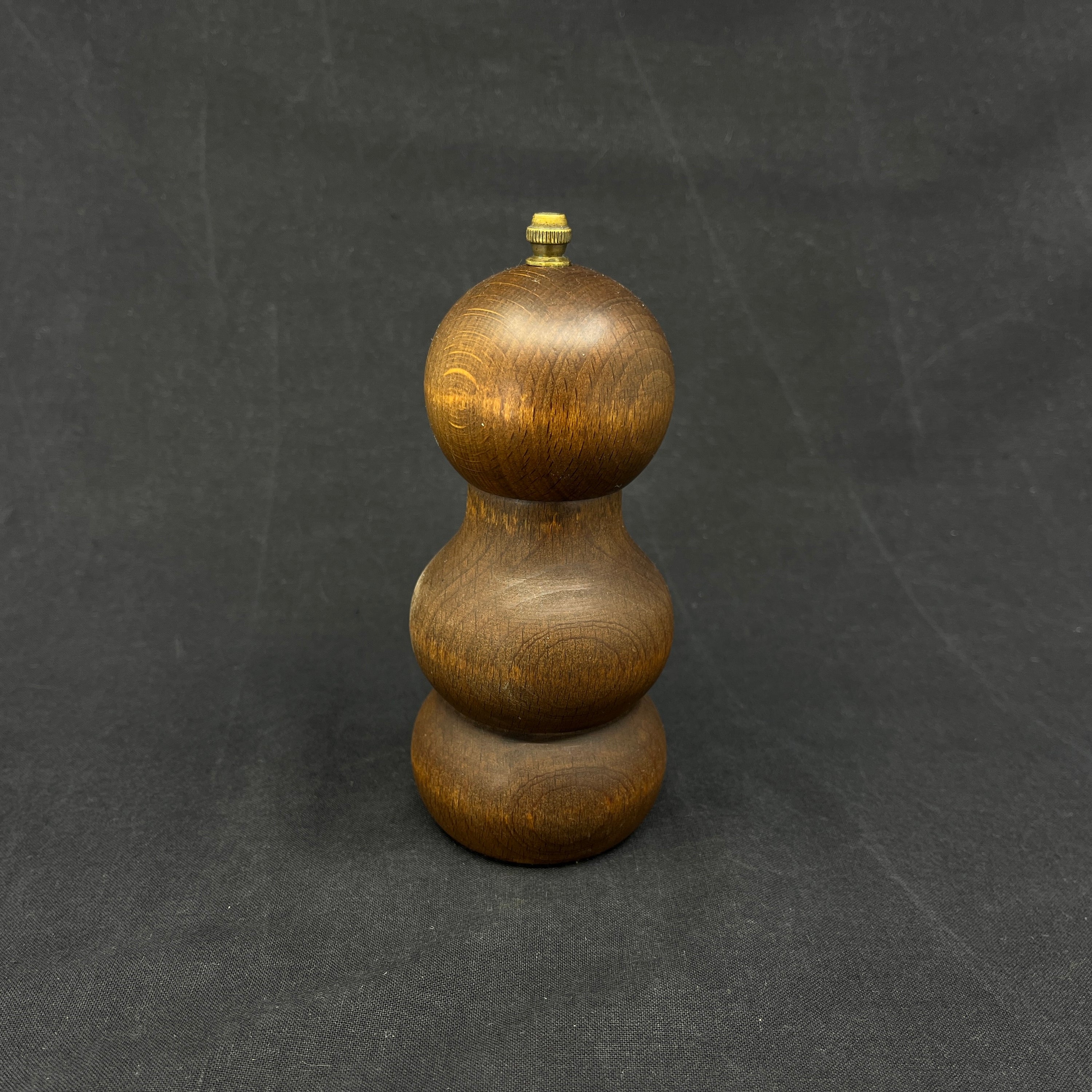 Modern oak pepper mill