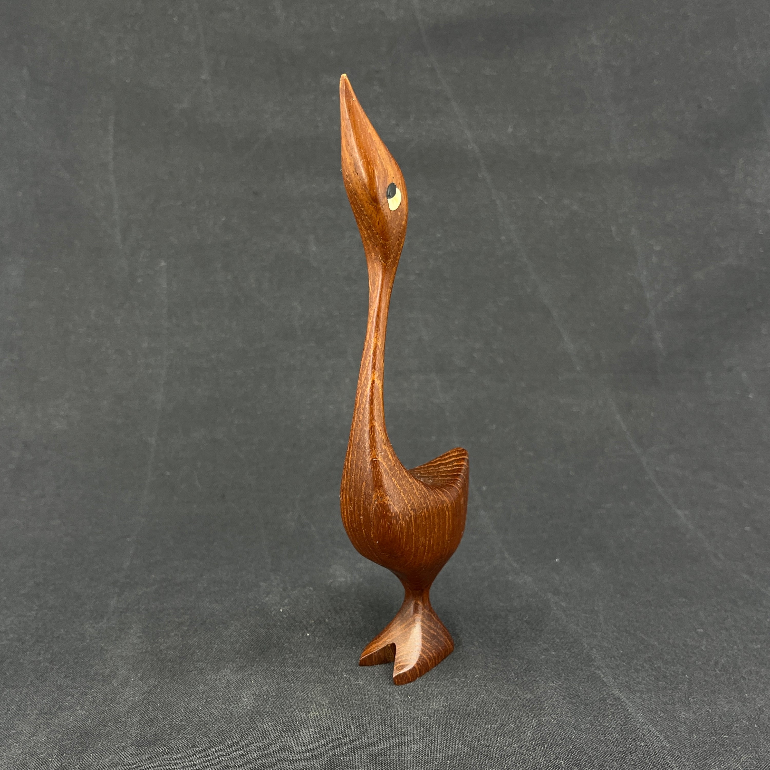 Teak wood figurine - bird