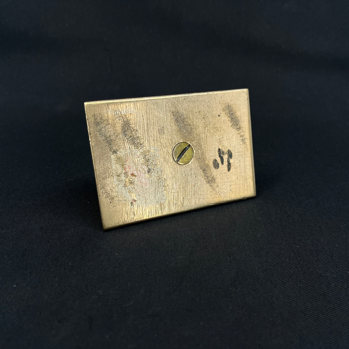 Letter weight - Brass barrel