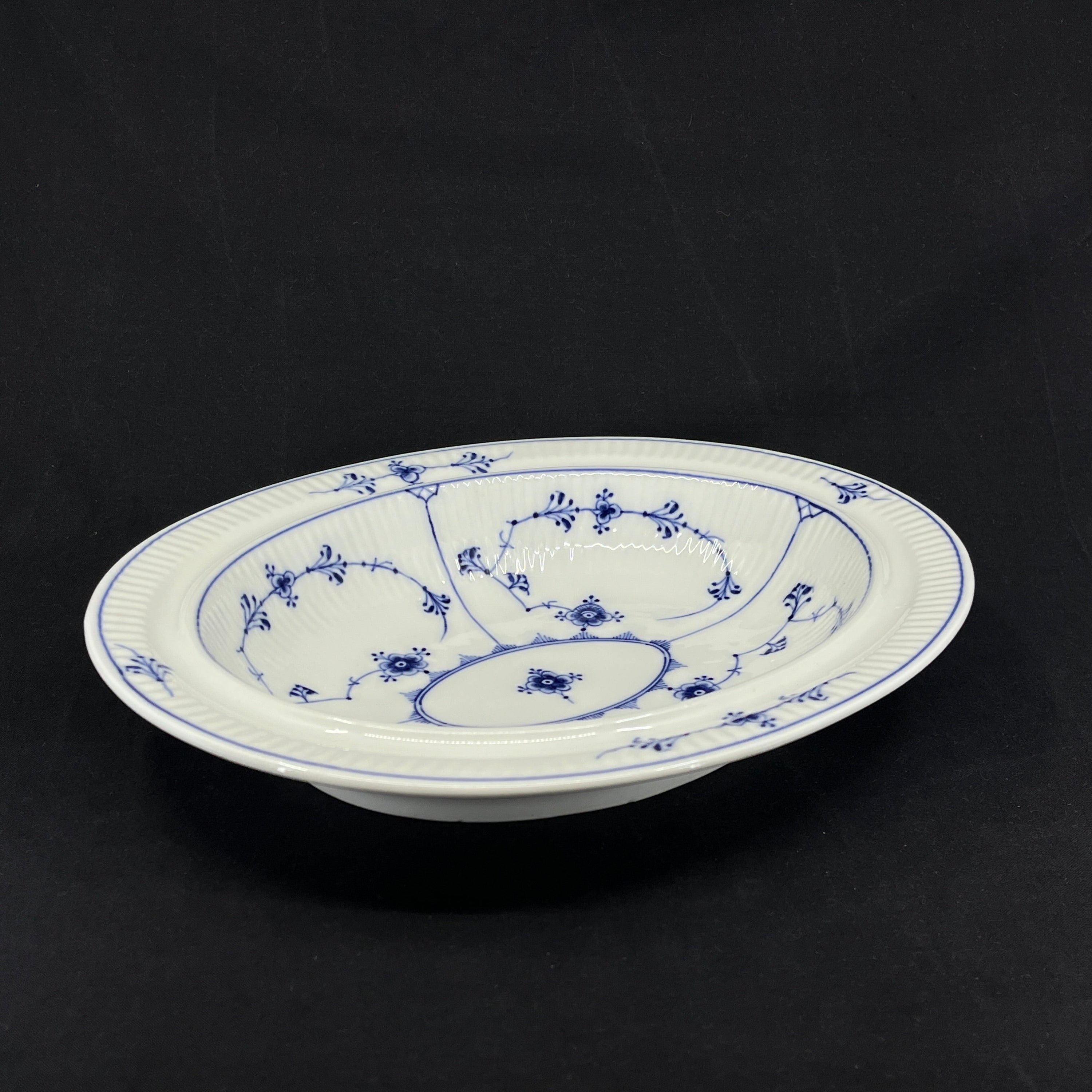 Blue Fluted Fluted Plain bowl, 1/280