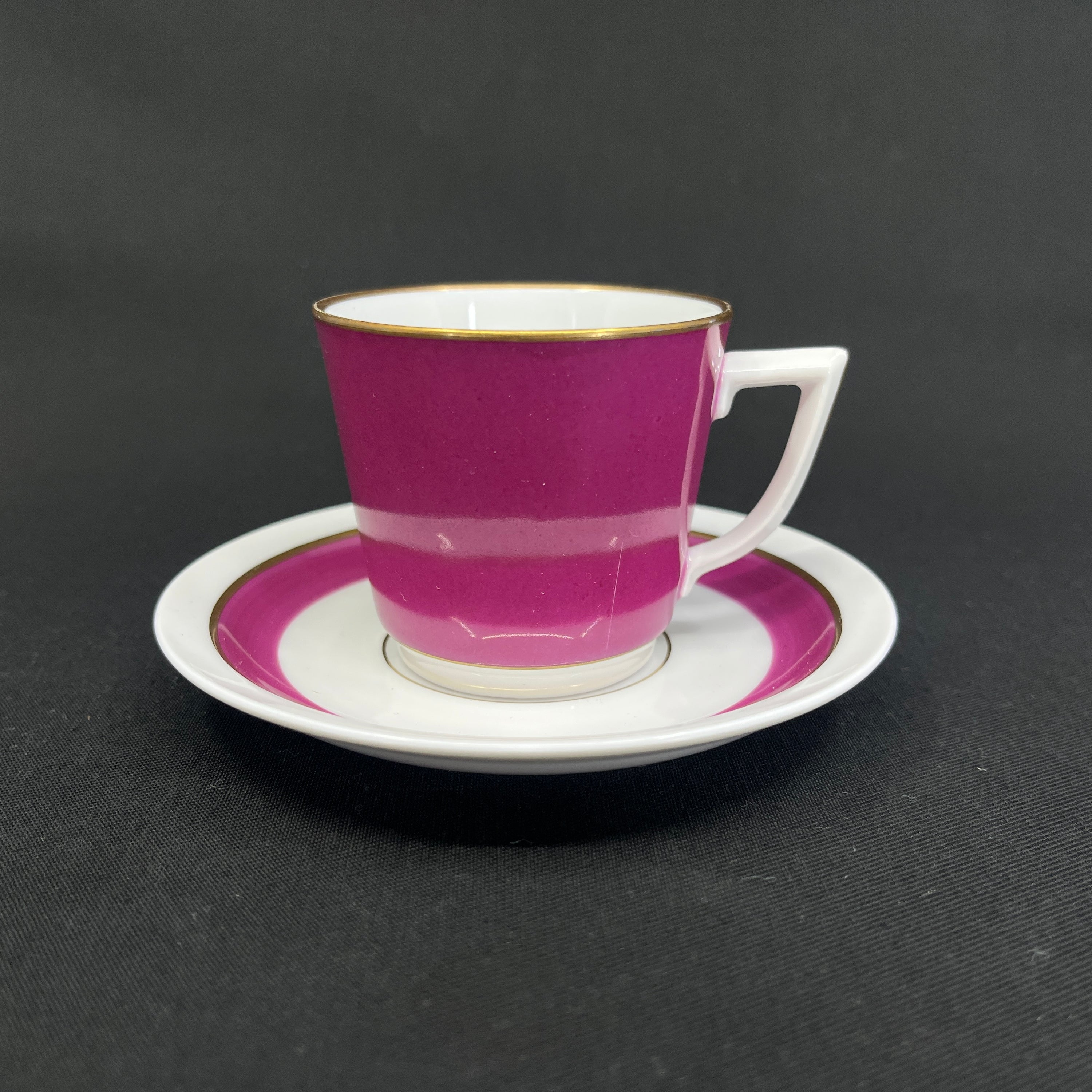 Purpur espressokop fra Royal Copenhagen