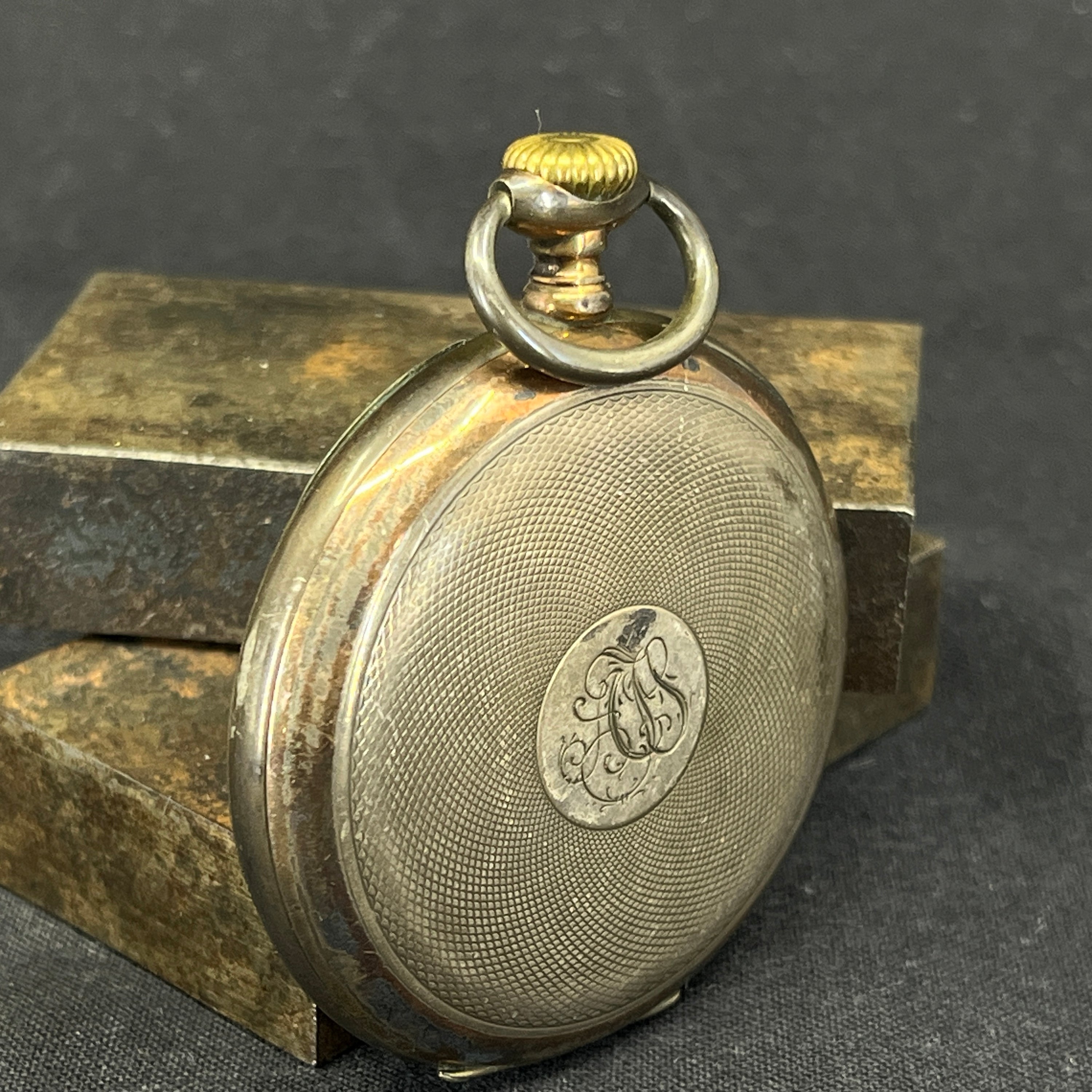 Pocket watch in silver