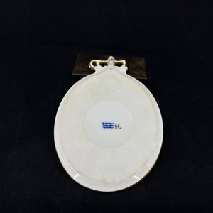 Royal Copenhagen silhouette platte - Frederik d. 8 1843-1912