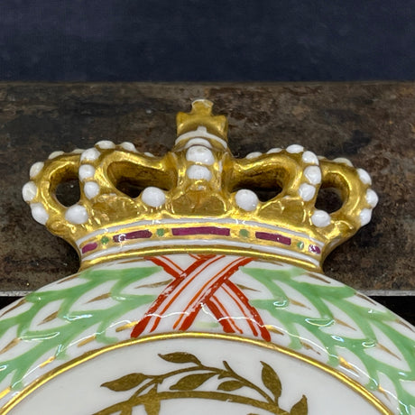 Royal Copenhagen silhouette platte - Christian d. 9 1818-1906