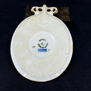 Royal Copenhagen silhouette plate - Christian d. 9-  1818-1906