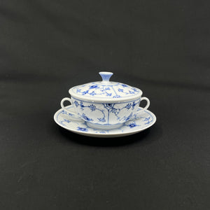 Blue painted boullion cup from Bing & Grondahl