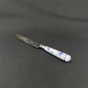 Musselmalet Riflet middagskniv