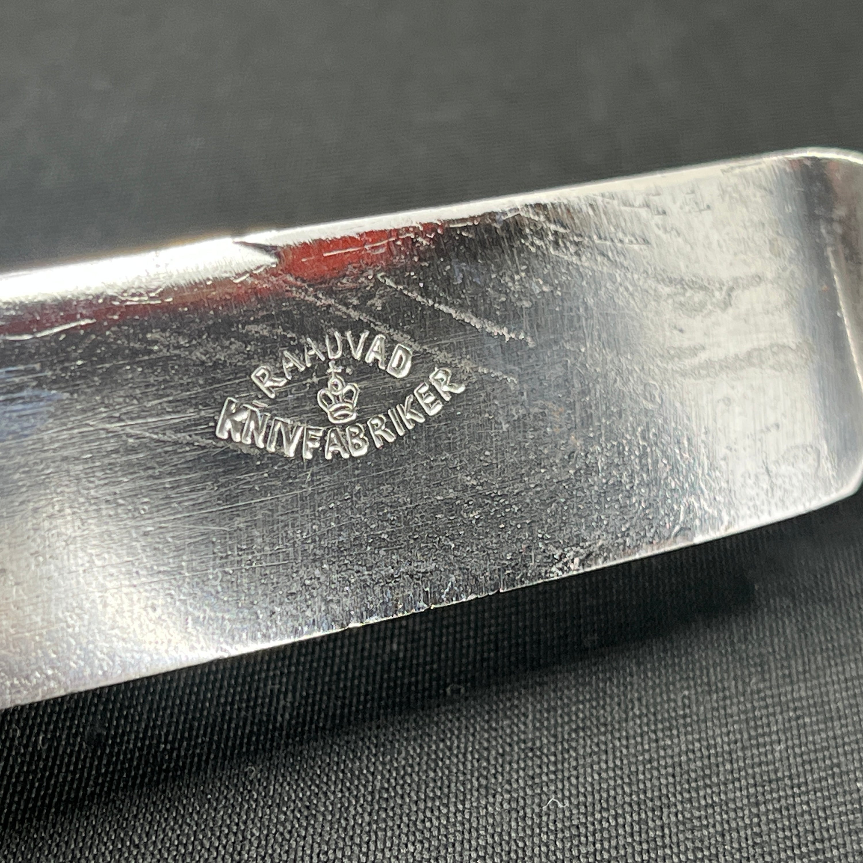 Blue Fluted Full Lace Dinner Knife