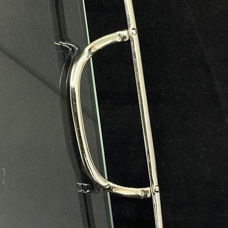 Large art deco glass tray