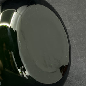 Transparent green Palet herring bowl, 12 cm.