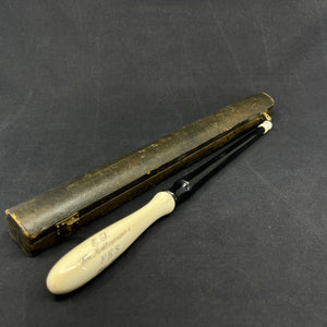 Conductor's baton from 1915 in ivory and ebony