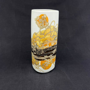 Kantet Siena vase fra Royal Copenhagen, 20 cm.