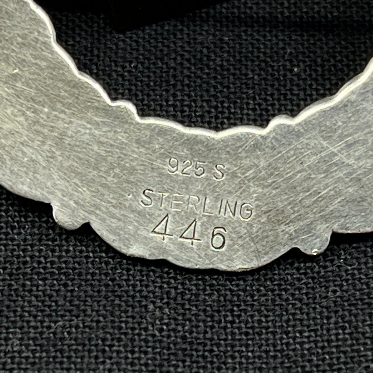 Just Andersen brooch in silver