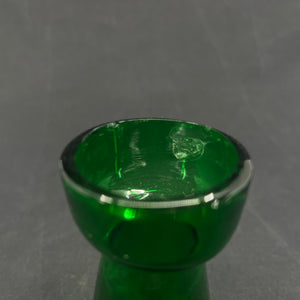 Green tulip glass from Holmegaard