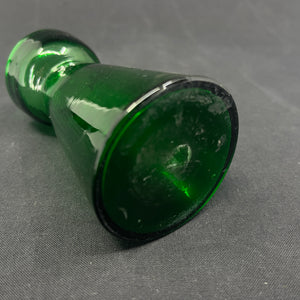 Green tulip glass from Holmegaard