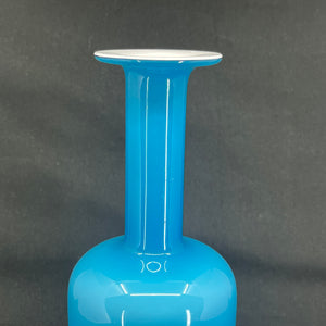 Ocean blue Otto Brauer vase