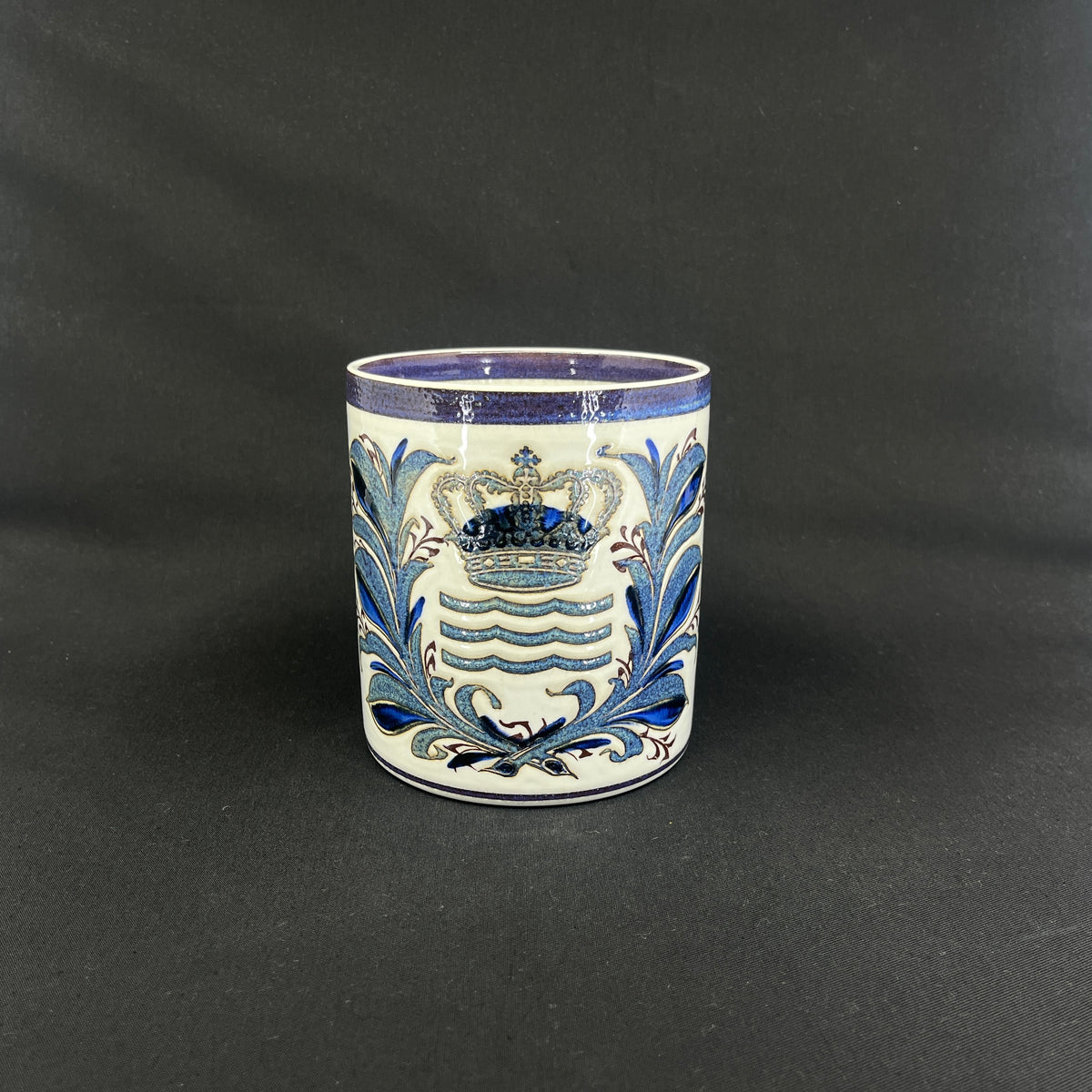 Stort Royal Copenhagen baca krus 1775-1975