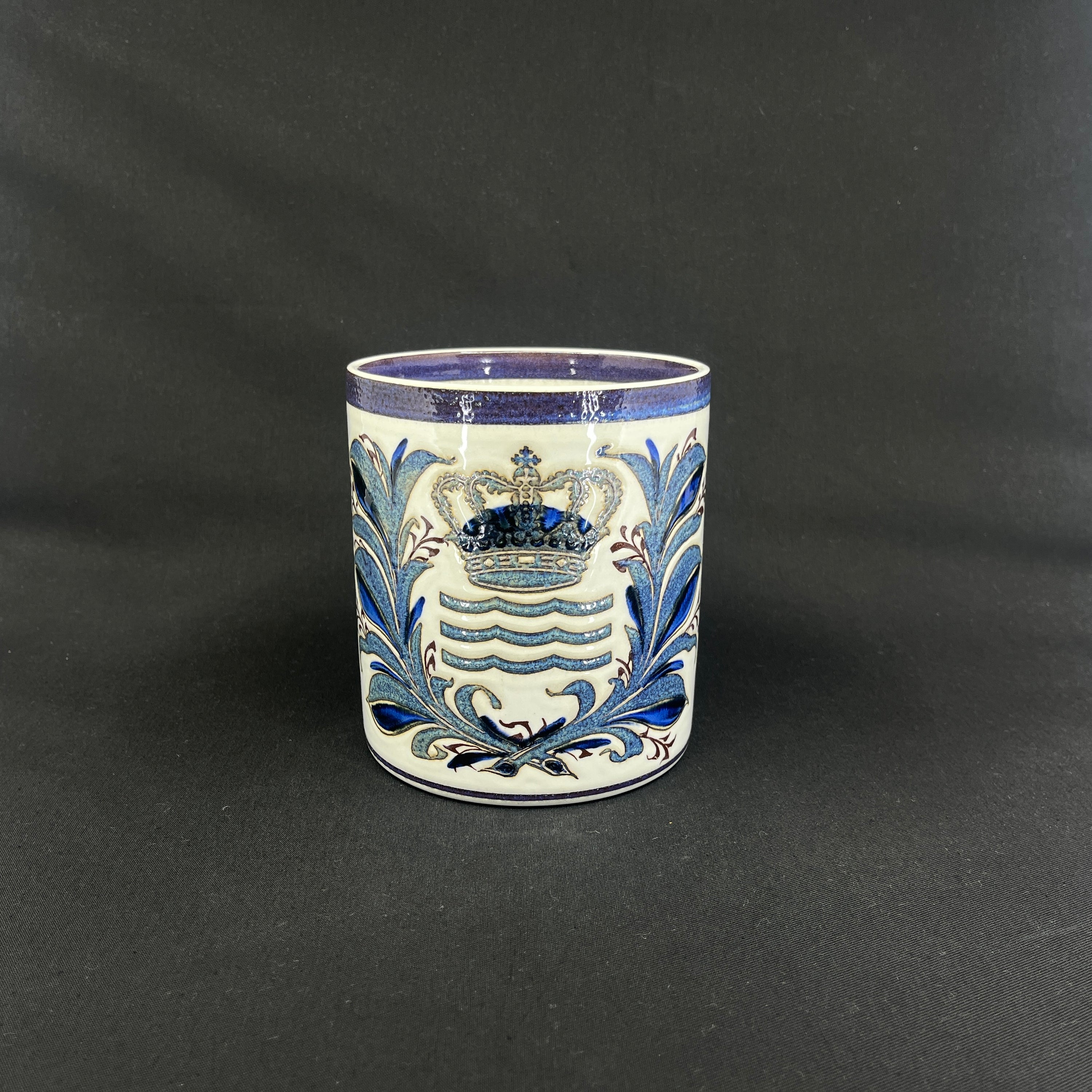 Stort Royal Copenhagen baca krus 1775-1975